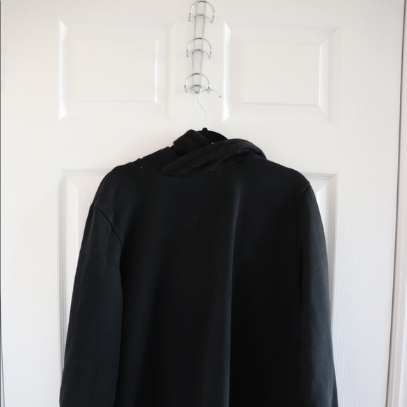Like-new Black long ninja hoodie size L - Picture 4 of 4